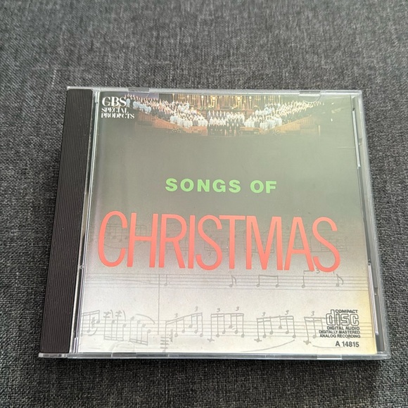 Songs of Christmas - Audio CD By Various Artists CBS A 14815 - Picture 1 of 6